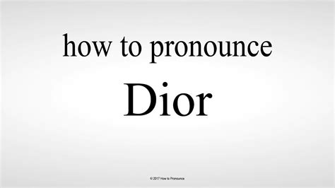 spell christian dior|christian dior pronunciation.